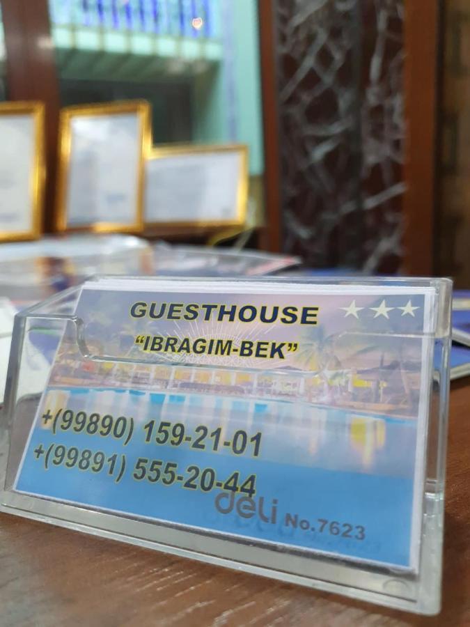 Ibragim-Bek Hotell Samarkand Eksteriør bilde